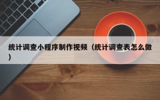梅州统计调查小程序制作视频（统计调查表怎么做）